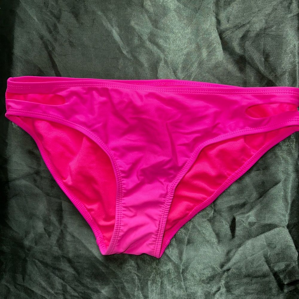Hot pink bikini bottoms